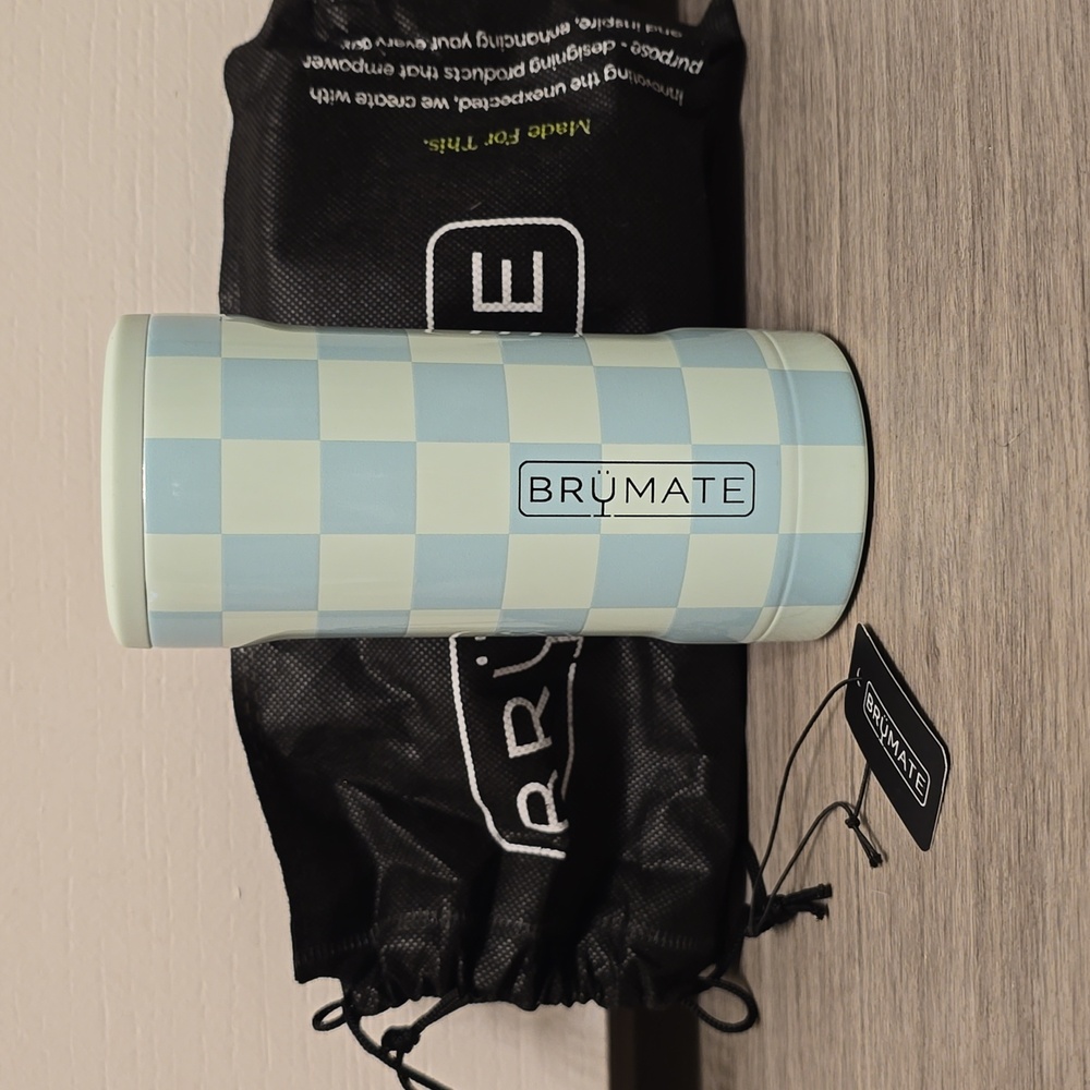 BrüMate Seafoam Checker Slim